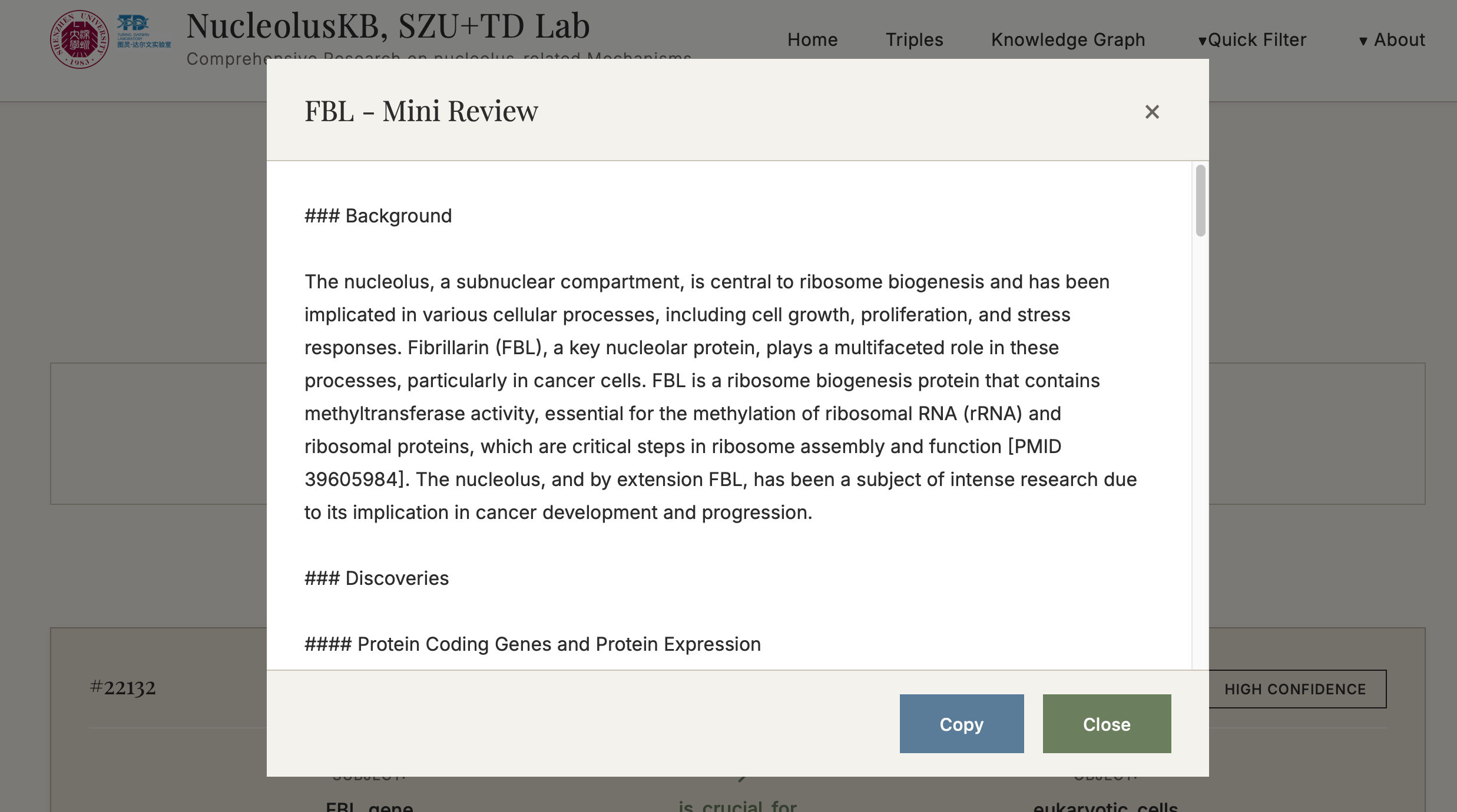 Homepage interface with three query methods